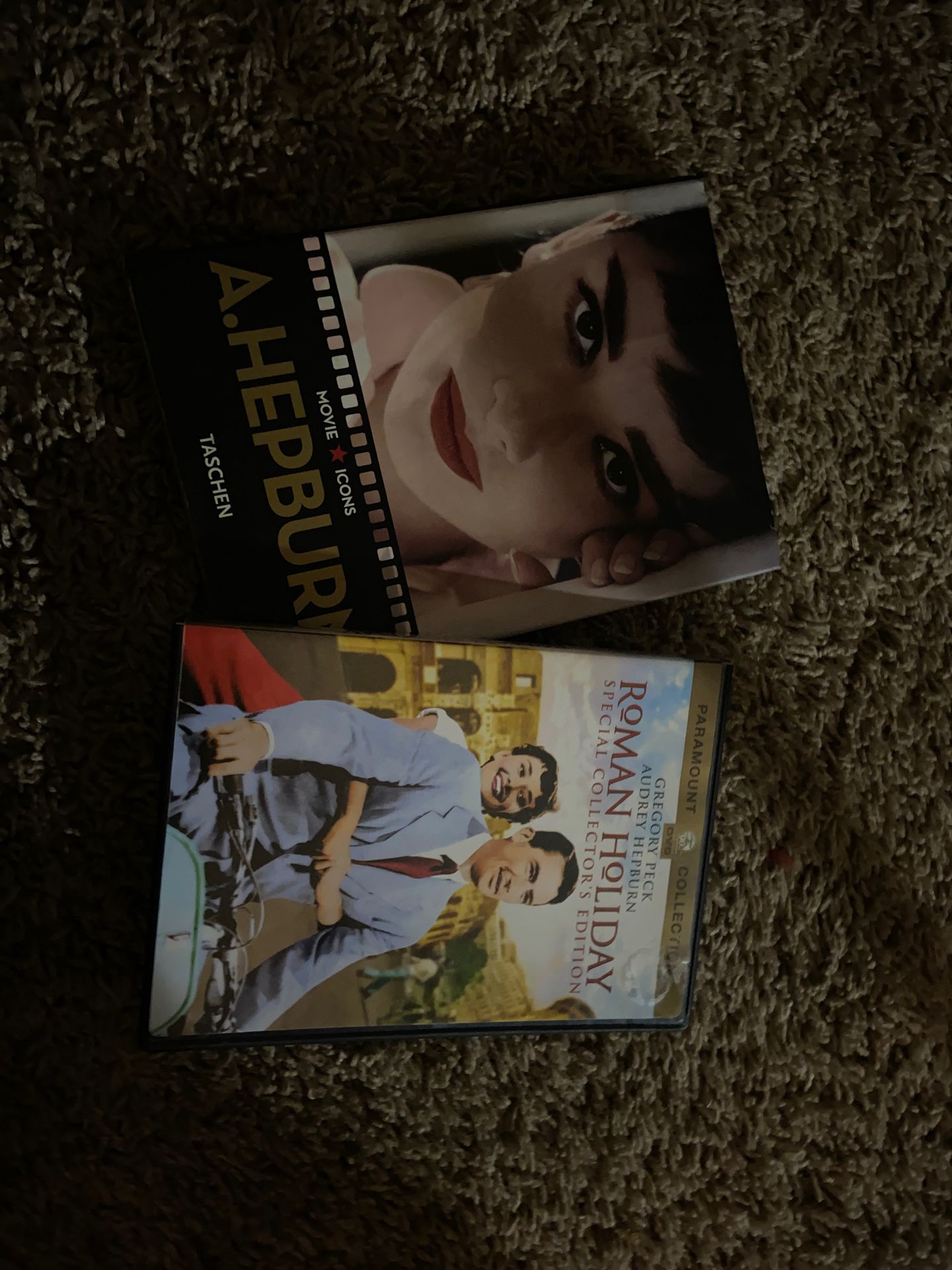 Audrey Hepburn dvd and book