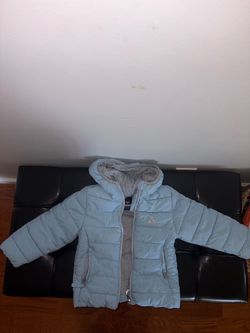 Gerry Light Blue Kids Puffer Jacket with Hood (4t)