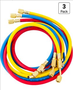 3 Pieces AC Manifold Gauge Hose Kit