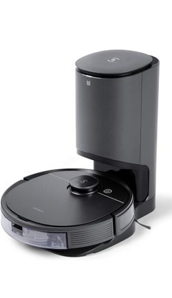 ECOVACS R-OZT8PLUS Robotic DEEBOT T8+ Vacuum & Mop Robot with Advanced Laser Mapping and 3D Obstacle Detection & Avoidance, Grey Certified Refurbished