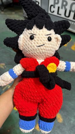 Crochet Goku Plushie