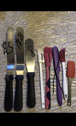Cake spatulas and more