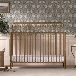 Namesake Vintage Gold 4 In 1 Convertible Crib Pottery Barn