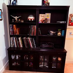 Pottery Barn Livingston Bookcase Suite (70")