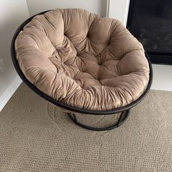 Pier One Papoose Chair With Cushion - Like NEW
