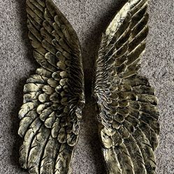 Large Angel Wings Set Wall Art 