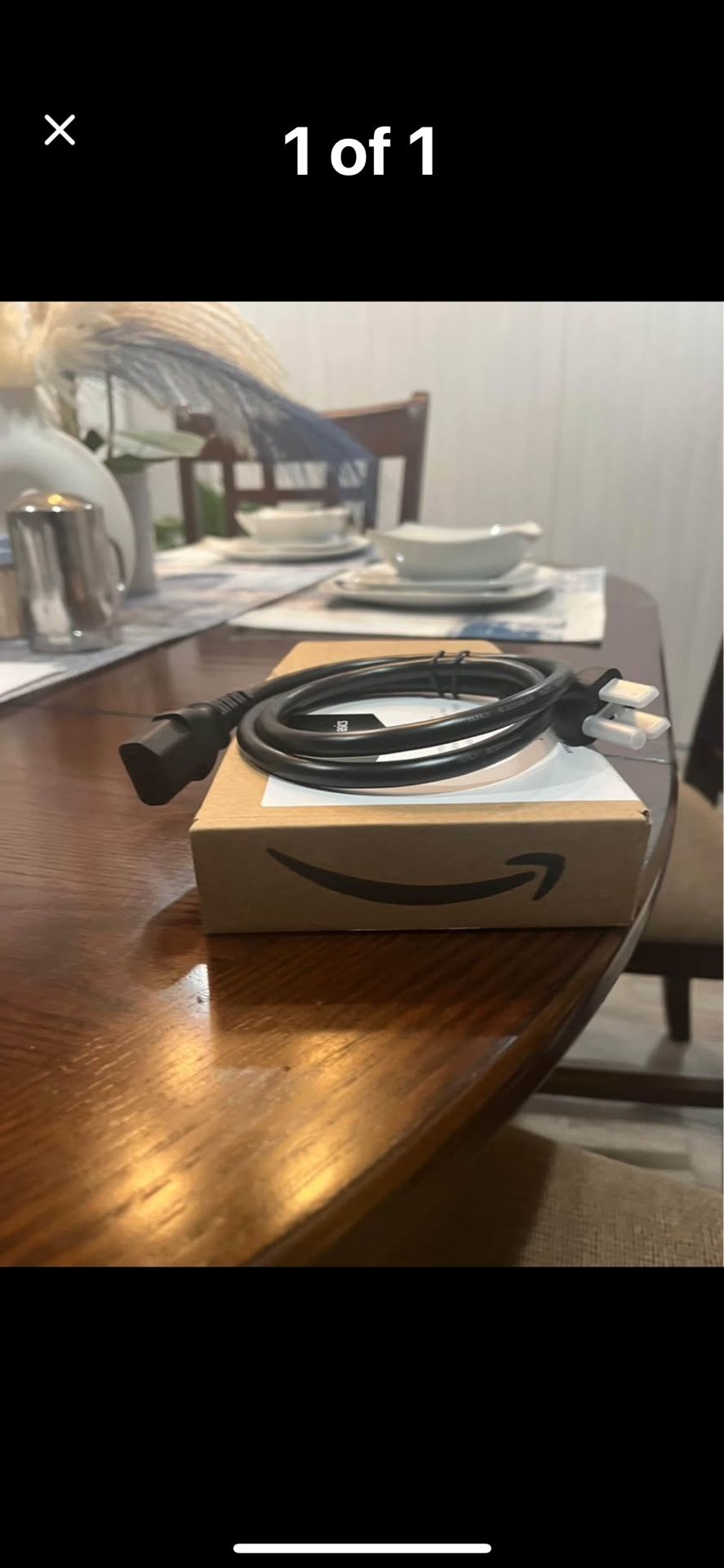 Computer power cord