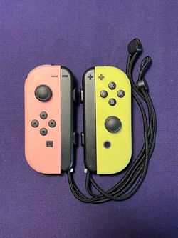 Nintendo Switch Joy-Cons Pastel Pink/ Yellow