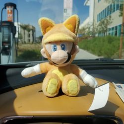 Nintendo Super Mario 3D Land Luigi Fox Plush 