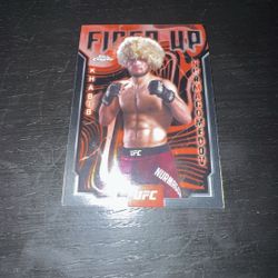 Khabib Fired Up Card 