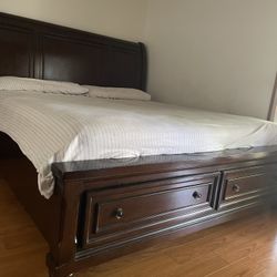 King Bed From Ashley