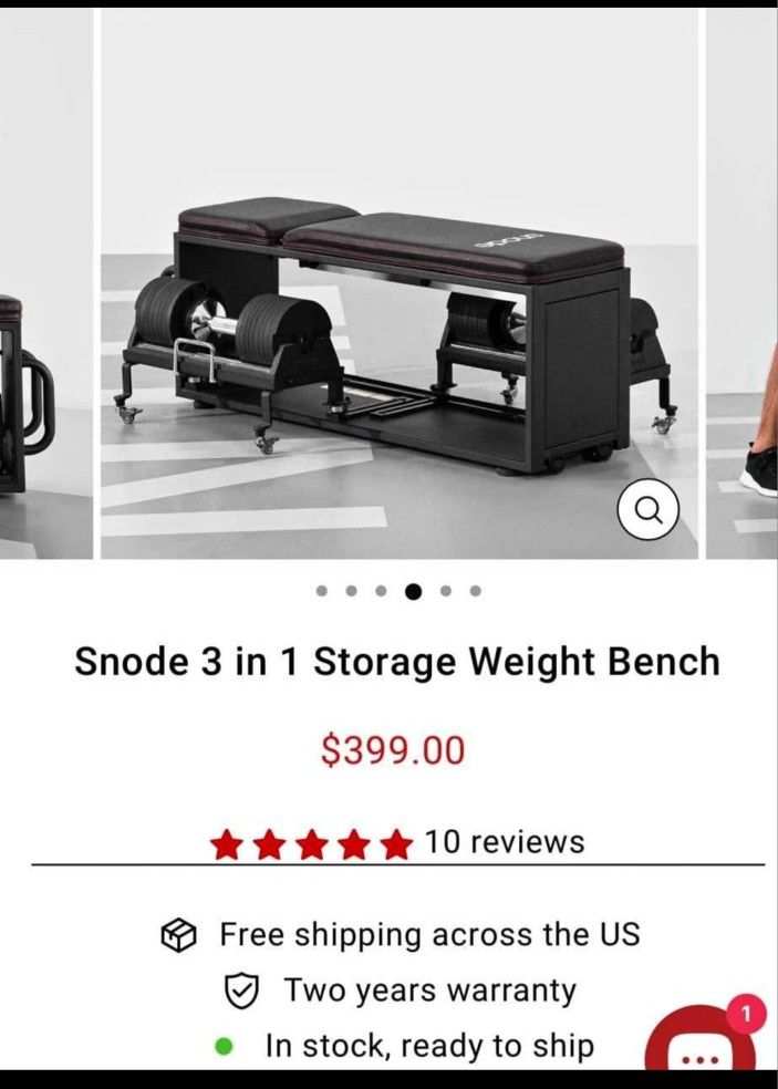 Snode 3-in-1 Adjustable Bench