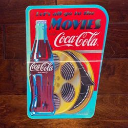 Coca Cola Movie Lenticular Wood Wall Decor presented by Open Road Brands