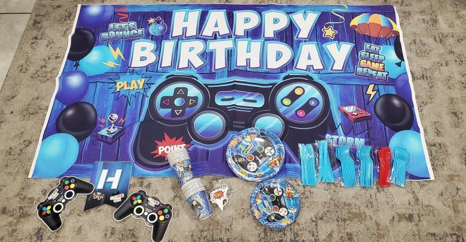 Video Game Party Decorations Video Game Birthday Party