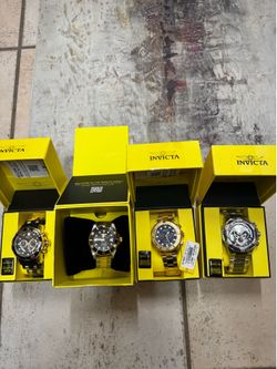 Invicta Watches New $45 each 1st come 1st choice