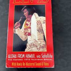 Elvis  VHS - aloha from hawaii 