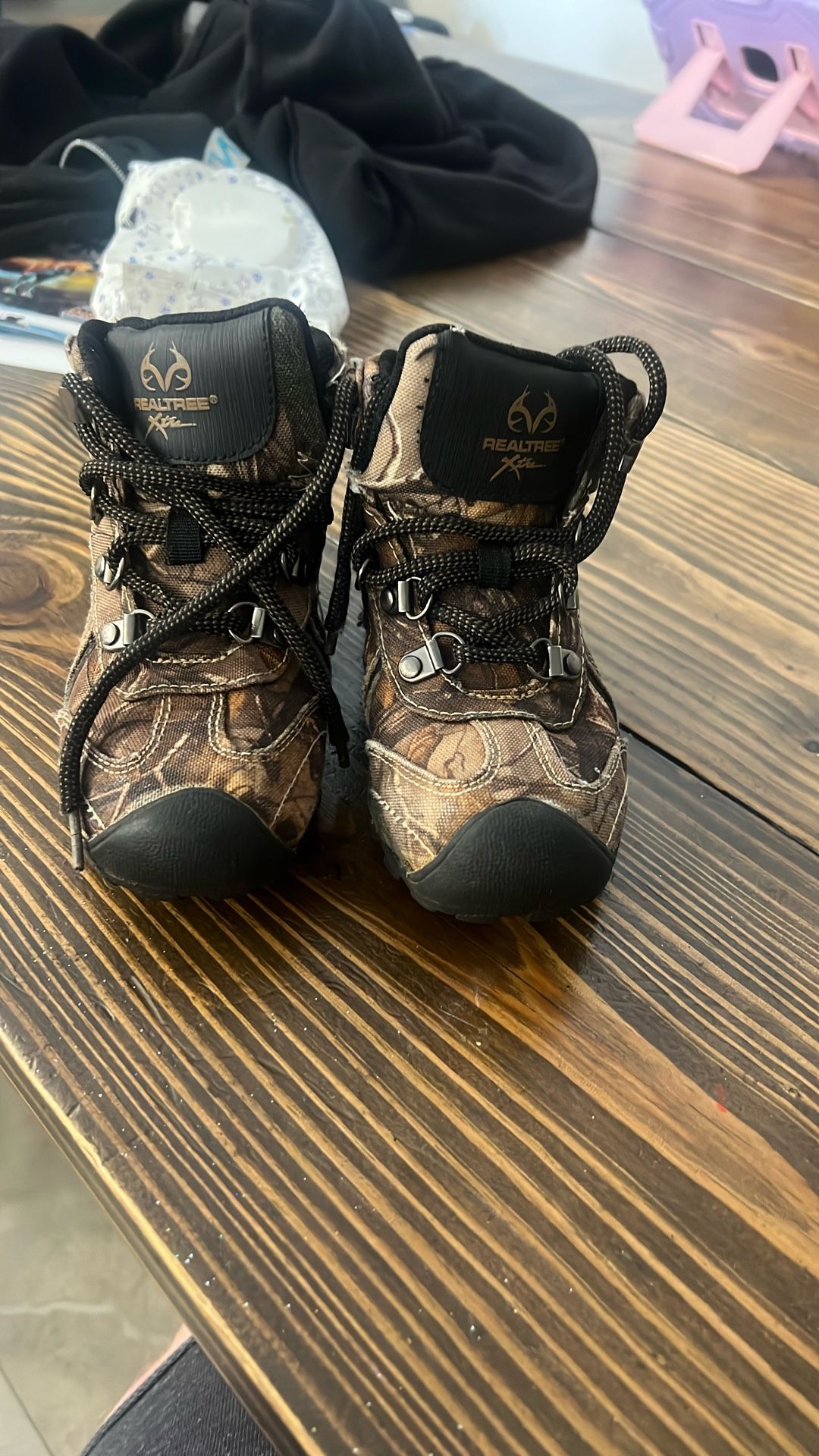 Children’s Realtree Xtra Hiking Hunting Snow Boots