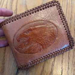 Choice On 2 Different 100% Leather Men’s Fold Wallets $25-30 Each