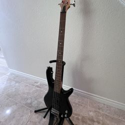 Ibanez Gio Electric Bass Guitar with Stand