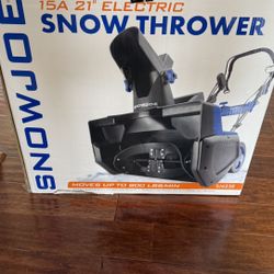 SNOW JOE SNOW THROWE