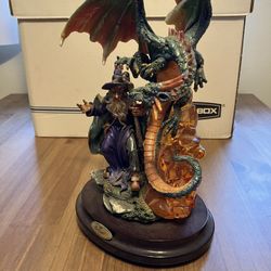De Capoli Collection Dragon And Wizard 