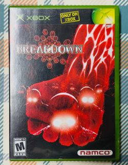 Breakdown (Microsoft Xbox, 2004) - With Box Tested/Works Fast Shipping X288