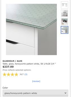 Ikea sale glasholm alex