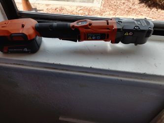 Riged rachet and battery 5AH their both new never used