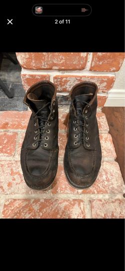 Red Wing Classic Moc Boots Size 8