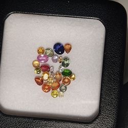 natural sapphire lot