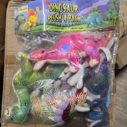 Dinosaur Plush 4 Pack