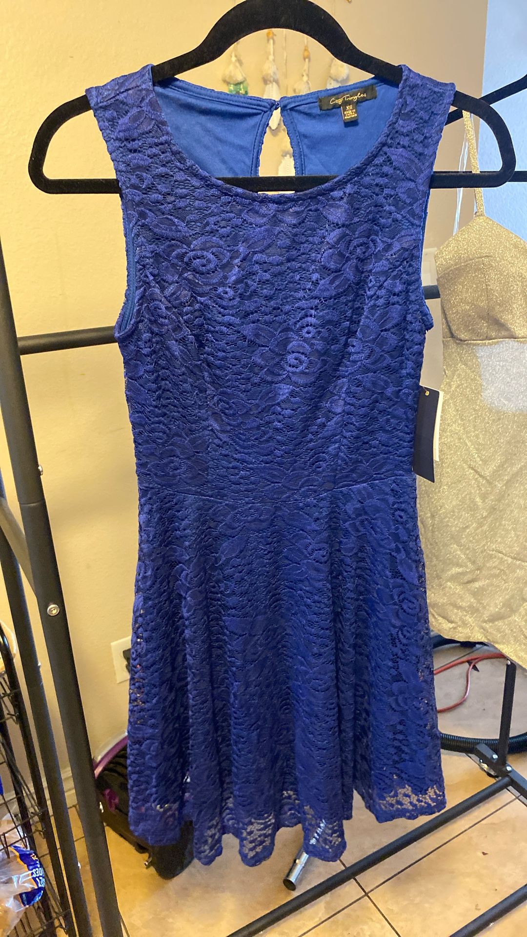 Xs Blue Dress 