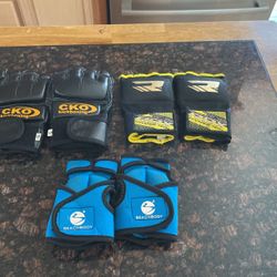 Boxing,  Kickboxing Gloves/handwraps