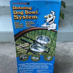 Rotating Dog Bowl