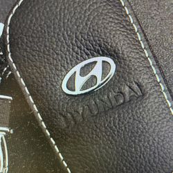Leather Hyundai Key Cover