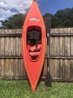 Sit In 2 Person Kayak With Paddle