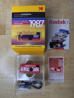 Brand New KODAK CHARMERA 1987 Keychain Digital Camera 