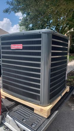 CONDENSER BRAND GOODMAN 4 TONS 15 SEER R32 WITH INSTALLATION INCLUDED