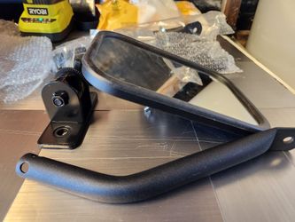 Jeep JK Wrangler side mirrors for running no doors