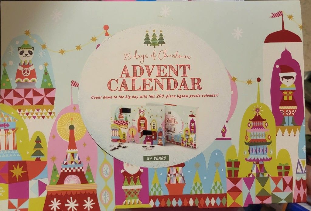 25 Days of Christmas Advent Puzzle Calendar $7 (One Available)
