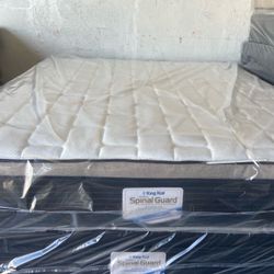 NEW QUEEN PILLOWTOP QUALITY MATTRESS AND BOX SPRING