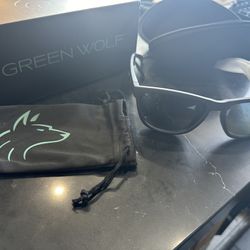 Green Wolf Gaming Glasses 