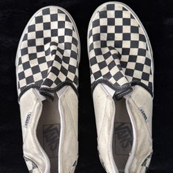 Checkered Vans 