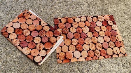 Placemats (4, cork theme)
