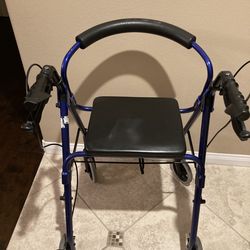 Nice Rollator walker with booklet