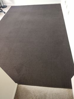 Large Dark brown Area Rug