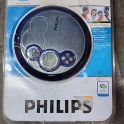 Philips AX2420/17 Jogproof Portable CD Player with Headphones NEW SEALED