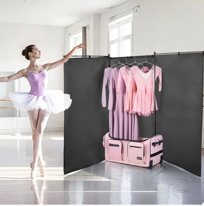 Dance Bag With Garment Rack 