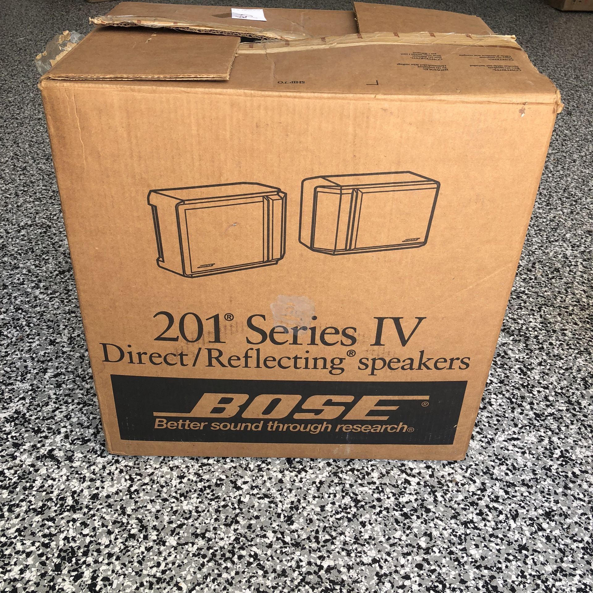 Bose 201 Series IV Speakers
