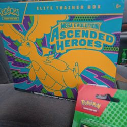Pokemon Ascended Heroes Elite Trainer Box Obo